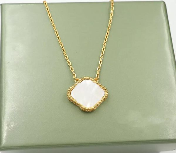 

four leaf classic necklace fashion elegant clover necklaces gift for woman jewelry pendant highly quality silver pendants vintage 6836445