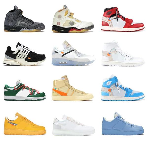 

off authentic men women designers shoes black 90 high chicago 1 presto unc white 4 sail 5 muslin mca 07 moma 2 low gold metallic silver outd