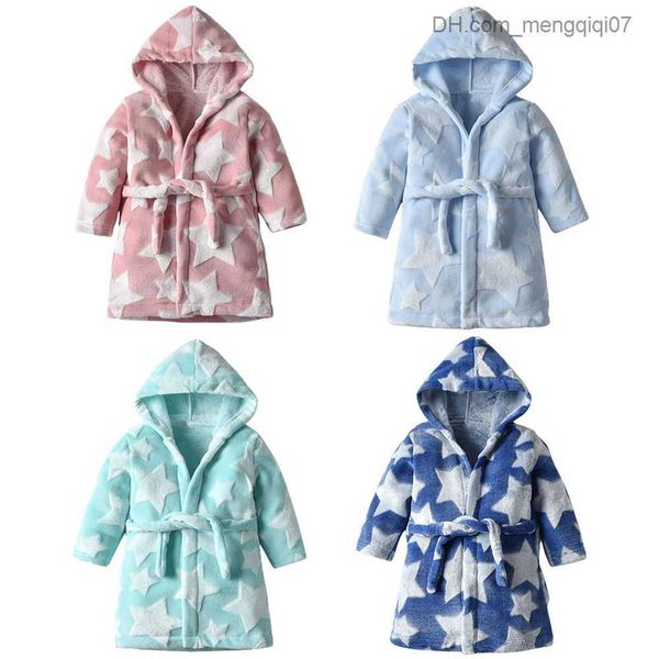 

towels robes bbp 2-8y star baby clothing hooded girls boys baby clothing family clothing pajamas bathroom towels soft bathroom pajamas child