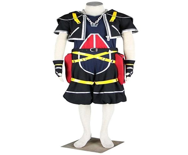 

kingdom hearts anime character sora cosplay costume012342296955, Black