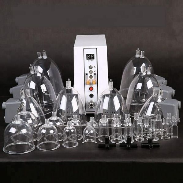 

body slimming shape buttocks enlargement cup vacuum breast enlhancement therapy cupping machine butt enlarging pumps 35 cups1784217