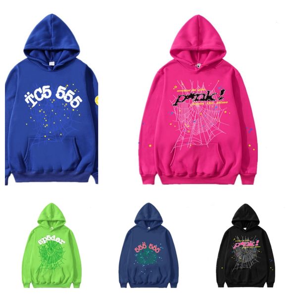

men's hoodie cotton hip hop style sportswear fashion pullover no zip up sportswear hoodie men multiple color embroidery hoodies spider6, Black