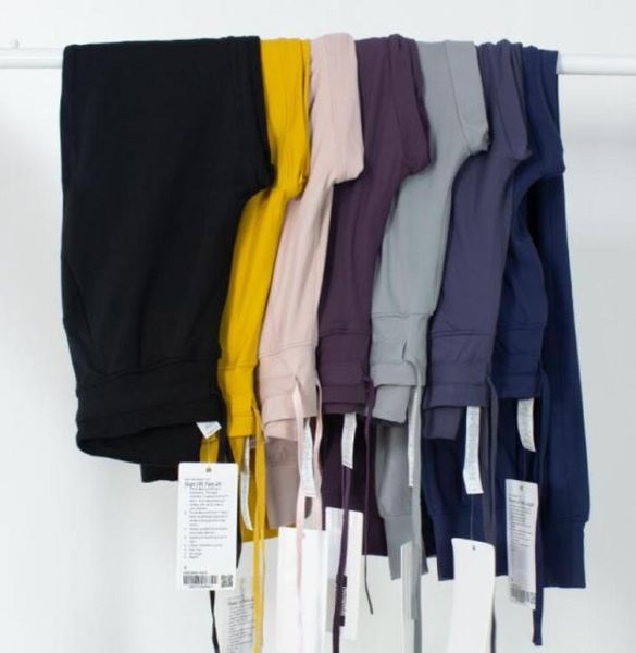 

ready to yoga clothes womens pants sports and leisure trousers drawstring stretch high waist capris training jogging pant9796339, Black;white