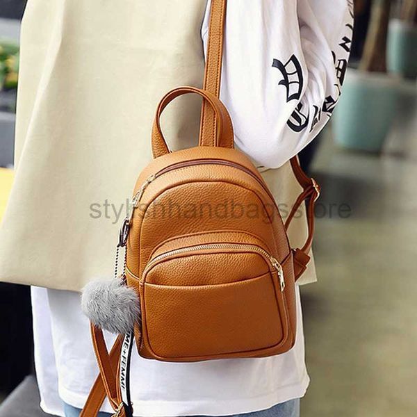 

designer bag backpack style diehe designer backpack women's pu leather school youth girl travel vintage backpackbackpackstylishhandbags