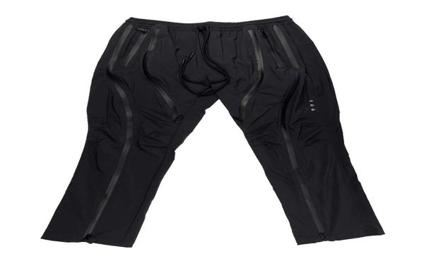 

men039s pants undermycar batten side zipper deconstruction function high street men039s fashion american vibe style loose ov9563867, Black