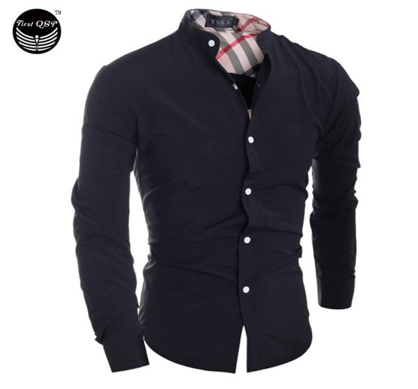 

whole 2016 men039s fashion men shirt classic plaid stitching camisa masculina longsleeved shirt male shirts men shirt xxl9266574, White;black