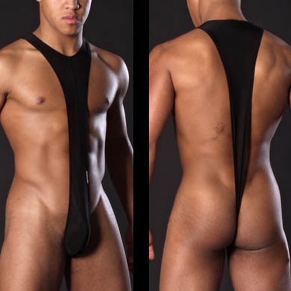 

set men strap backless bodysuit lingerie jumpsuit wrestling tank bodysuit men' erotic lingerie 230818, Red;black
