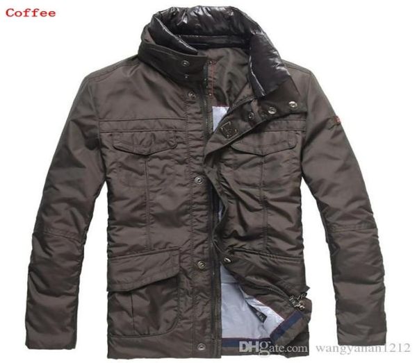 

men brief paragraph new men down jacket to keep warm coats06214490, Black