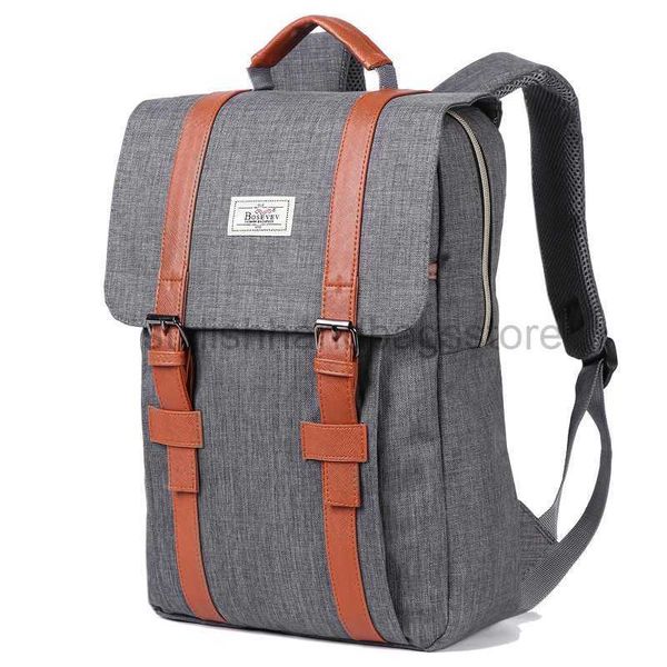 

designer bag backpack style 2023 retro men's canvas youth boys and girls large capacity lapfashion backpackbackpackstylishhandbagsstore