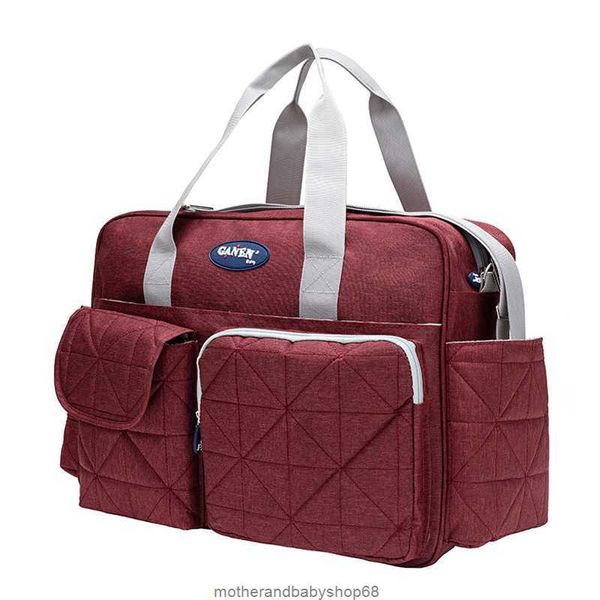 

large capacity mommy bag, mom outdoor storage, baby diaper bag, White