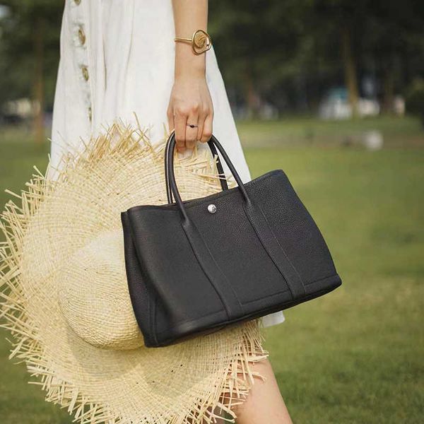 

designer womens handbags garden party luxurys totes big tote bag shoulder bags large space shopping bag genuine leather hobos handbags purse