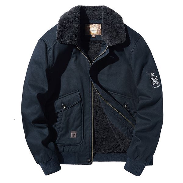 

men's jackets male casual outwear winter wool liner warm clothes fleece men coats down parkas bomber good quality 5xl 230818, Black;brown