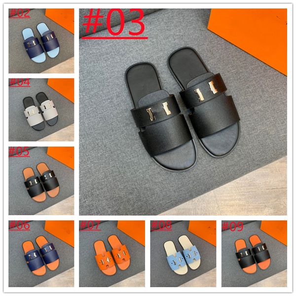 

summer h luxury designer men slippers simple solid color shoes non-slip bathroom slides flip flop eva couple platform sandals bigsize 38-46, Black