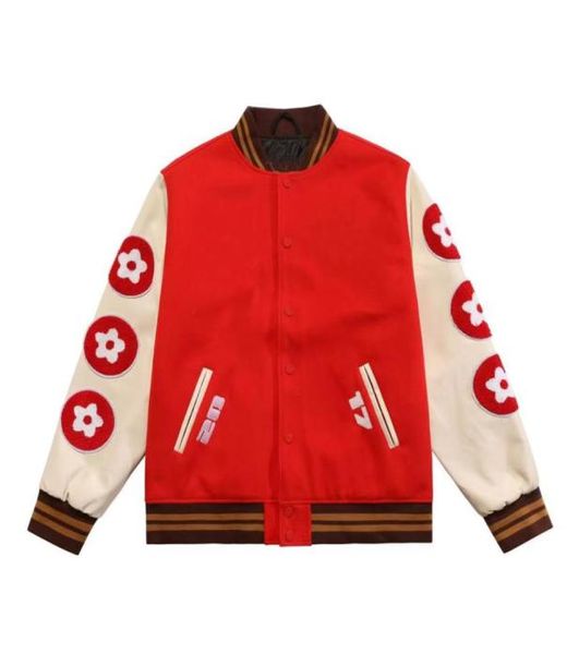 

fallwinter american couple039s loose casual patchwork color jacket51070407962488, Black;brown