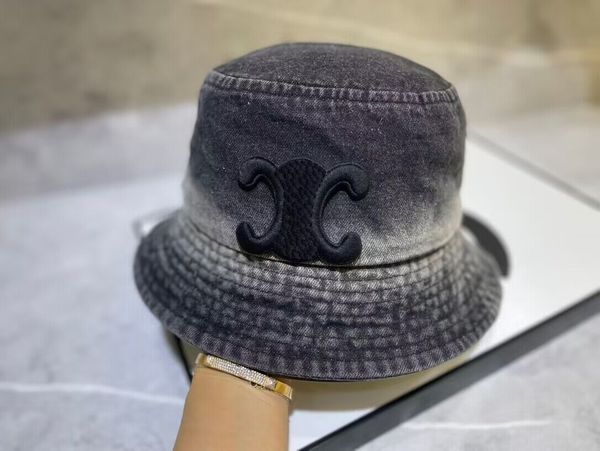 

fashion sun hat new mens hat designer baseball cap bucket hats spring and summer letters embroidered adjustable multi color solid men women, Blue;gray