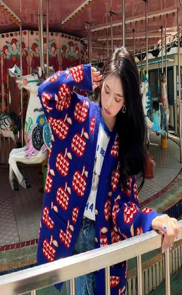 

new women sweaters for long sleeve grey casual cardigan vneck patchwork knit sweater fashion g print dress jacket6855990, White;black