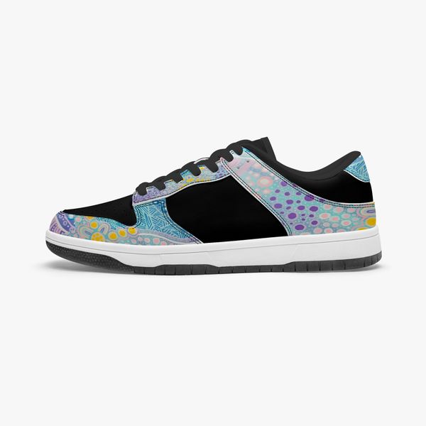 

fashion custom pattern diy shoes big size brown shoes mens womens team new black white pink purple trainers outdoor sneakers 36-48 102188