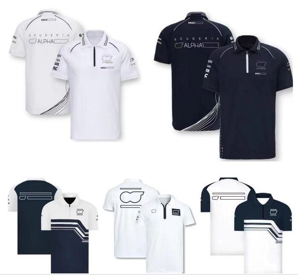 

f1 racing polo shirts summer new short-sleeved t-shirt with customised