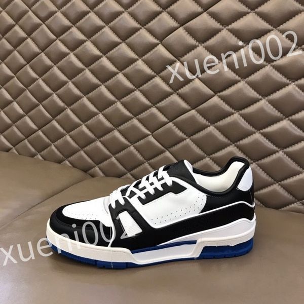 

new men women leather sneakers leather flat trainers black mesh lace-up casual shoes outdoor runner trainers sport shoes size39-44 rd1012