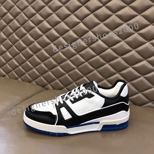 

2023 sneakers spanish designer sports shoes women men fashion casual shoes comfortable nonslip soles cowhide size39-44 rd1012, Black