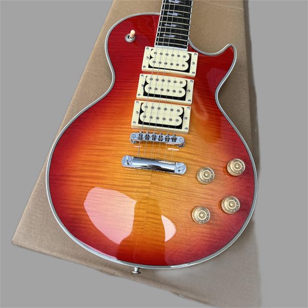 

chinese electric guitar ace frehley signature light mahogany body and neck 6 strings