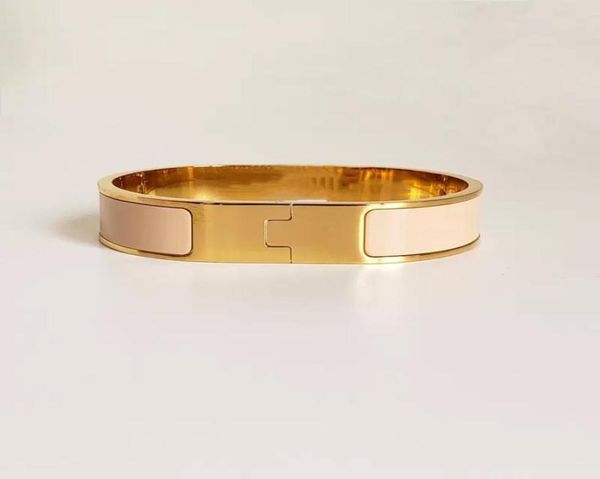 

designer design bangles stainless steel love gold letter buckle bracelet fashion love jewelry men women bracelets with velvet bag4500883, Black