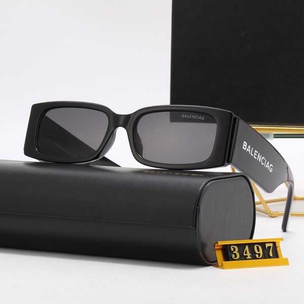 

2023 designers sunglasses men women uv400 square lens sun glasses lady fashion pilot driving outdoor sports travel beach sunglasses, White;black