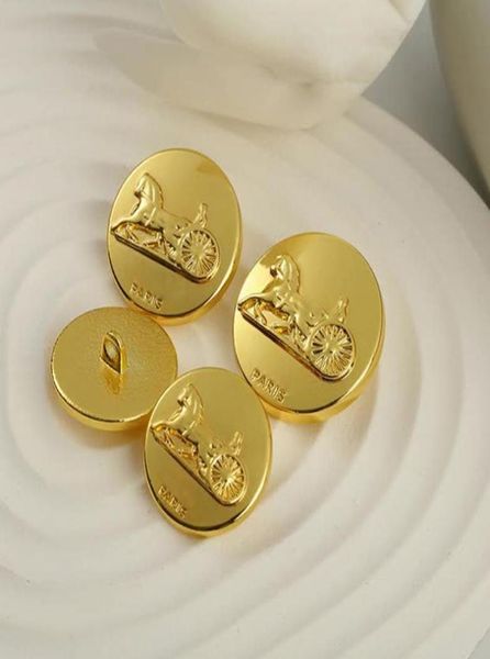 

metal letter carriage buttons diy sewing letters button for coat shirt sweater 18202223mm9477132, Black
