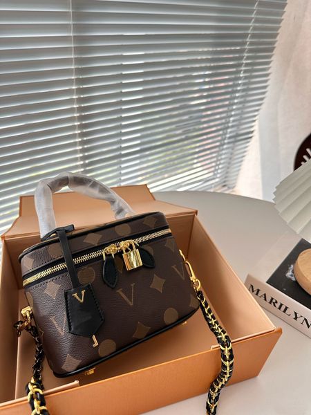 

m44992 m42264 m2264 cosmetic bag makeup package clutch handbag leather designer bag shoulder bag crossbody package tote chain bags
