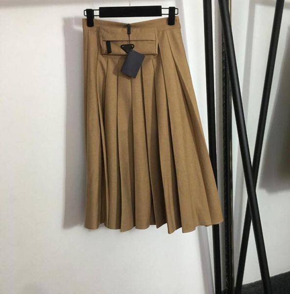

college style women skirts fashion triangle badge lady dress high waist elegant charm girls dress clothing9575666, Black