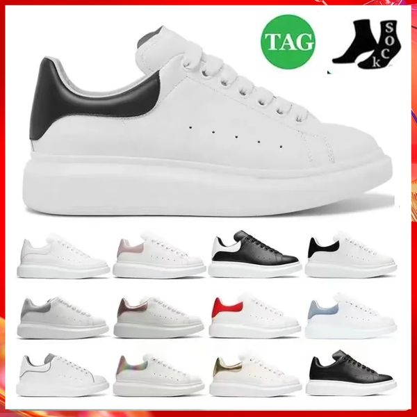 

2023 myquees casual shoes espadrilles increase trainers womens flats platform designer oversized white black leather luxury velvet suede men