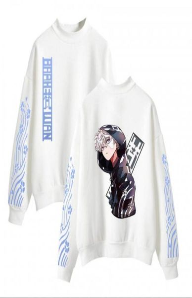 

anime hoodie hip hop oversize men women casual long sleeve fashion tshirt x07124318965, White;black