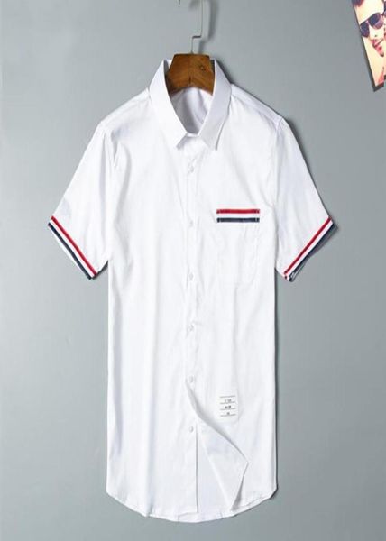 

2021 luxury designer fashion trend men039s shirts wear long sleeve business casual brand spring slimming m3xl407938396, White;black