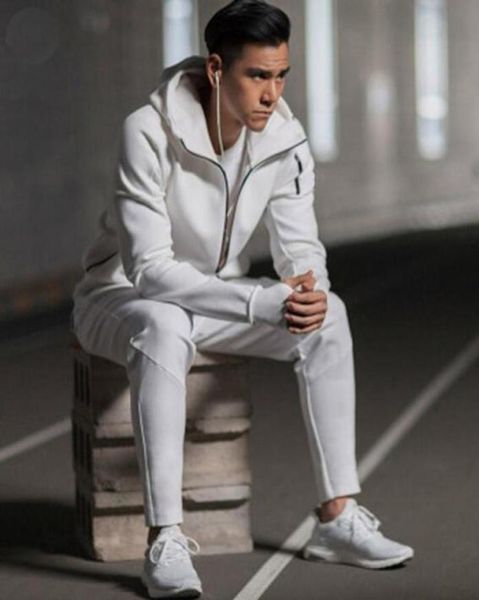 

new hoody men039s sports suits black white tracksuits hooded jacket menwomen windbreaker zipper sportwear fashion zne hoody ja9934517, Black;brown