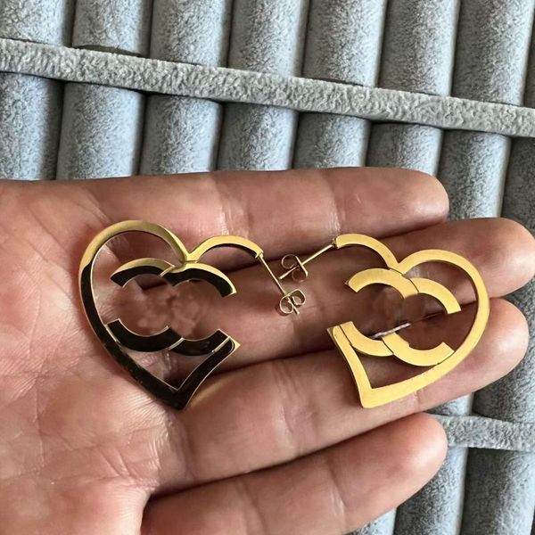 

gold color women fashion designer stud earrings big size brand earrings luxury style fashion jewelry wholesale, Golden;silver