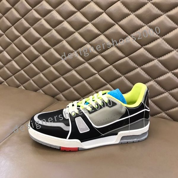 

2023 new luxury sneakers spanish designer sports shoes women men fashion casual shoes comfortable nonslip soles cowhide size39-44 rd1012, Black