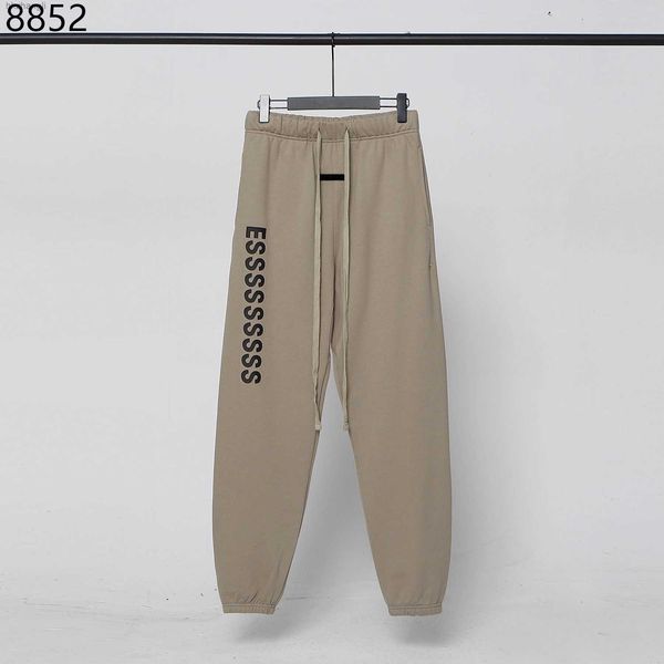 

mens pants designer sweatpants fashion essentail print sport pant high street essen joggers womens essent sweatpant trouser sweatpants hip h, Black