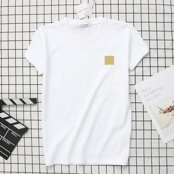 

2021 new summer fashion designer t shirts for men luxury letter embroidery mens women clothing short sleeved shirt womens tee bk02, White;black