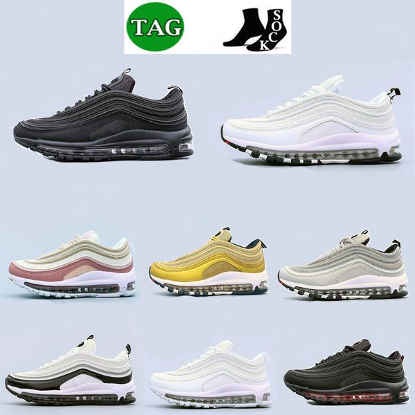 

max97 designer mens womens sports shoes running shoes rubber cushion fabric breathable white pink grey gymnastics sneakers 36-45