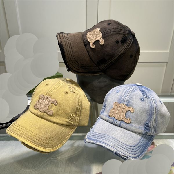 

2023 men's canvas baseball cap beach summer designer hat women's fitted hat casquette fashion soft letter striped men's casqu, Blue;gray