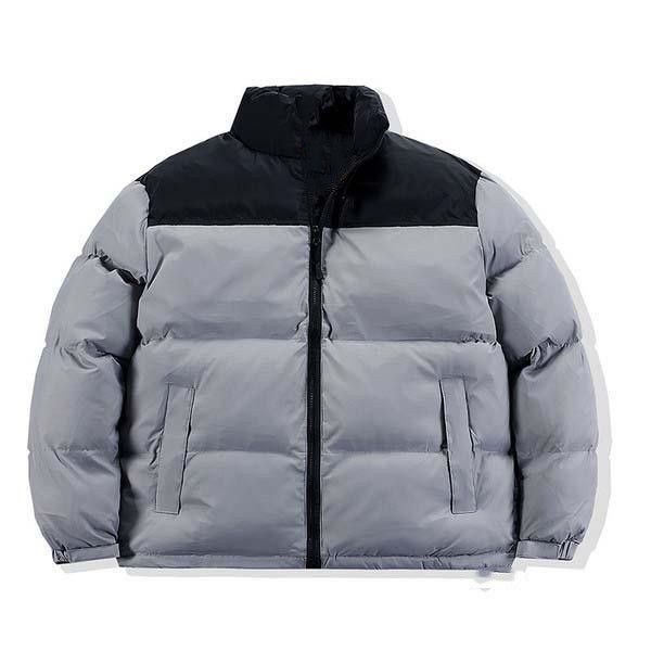 Mens Down Jackets Coats Designer Puffer Nylon Cotton Jacket Purple Unisex Long Sleeve Zipper Fill-down Stowable Hood Water-repellent Finish L6 41