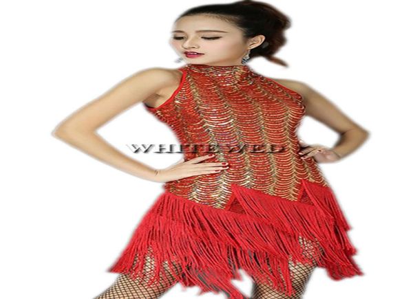 

whitewed sequin fringe great gatsby flapper dresses halloween in the 1920039s high neck vintage bling flapper dresses costumes 5108282, Black;red