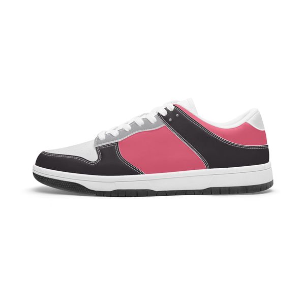 

fashion custom pattern diy shoes big size brown shoes mens womens team new black white pink purple trainers outdoor sneakers 36-48 jy-a98
