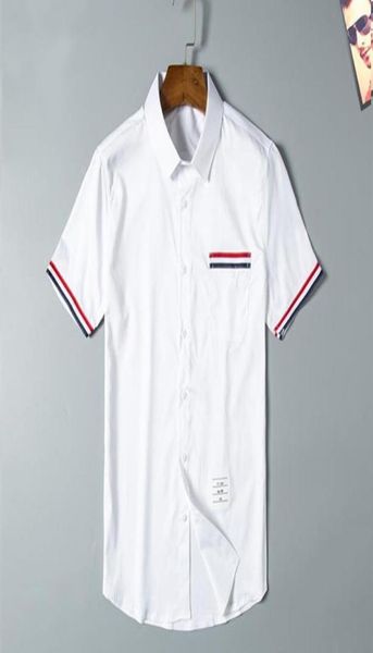 

2021 luxury designer fashion trend men039s shirts wear long sleeve business casual brand spring slimming m3xl405974393, White;black