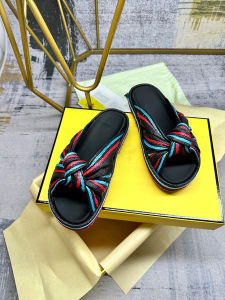 

designer slippers slides sandals summer flats real leather platform shoes ladies beach effortlessly stylish slides straps with adjusted gold, Black