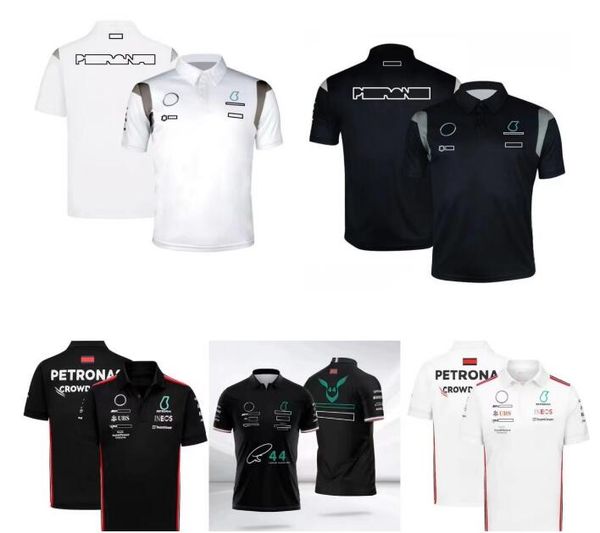 

f1 racing polo shirt summer short sleeve t-shirt same custom
