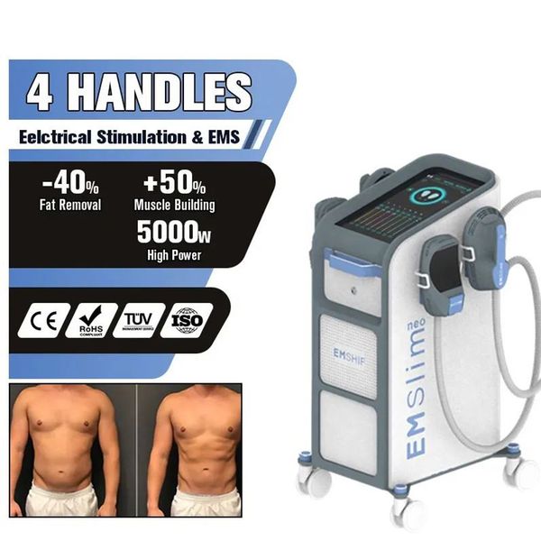 

body sculpting muscle stimulator beauty machine emslim rf 4 handles ems loss weight neo device skin tightening cellulite reduction build mus