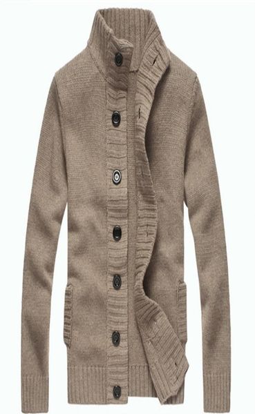 

men039s sweaters mens vintage cardigan sweater men autumn pull homme solid casual warm knit jumper male button outwear7571601, White;black
