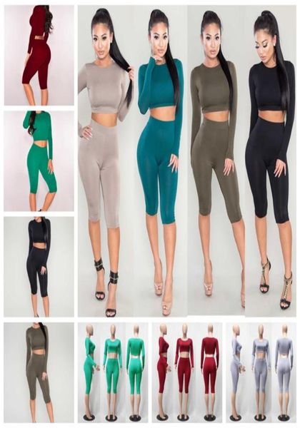 

women039s two piece pants europe united states longsleeved umbrella leisure suit pure color band skirt night5615497, White