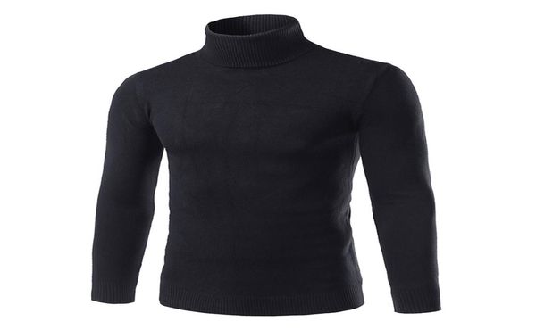 

whole 2016 man autumn and winter fashion sweater male slim wool turtleneck basic sweaters2927091, White;black